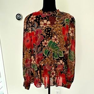 FARM Rio blouse, size 12